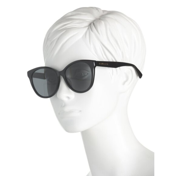 GUCCI Black/grey 57mm Round Sunglasses - Picture 2 of 2